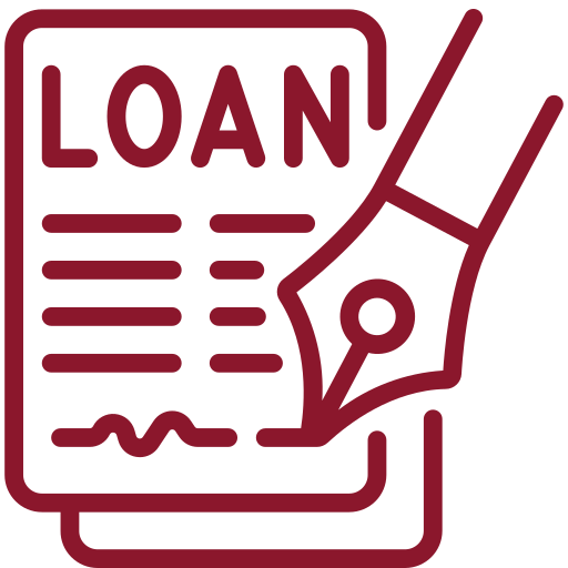 traditional loan icon