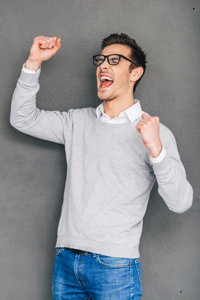 Man Happy About Knowing Debt Recyling In Australia