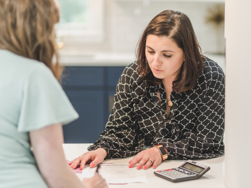 A mortgage broker assists a self-employed low doc borrower with a home loan