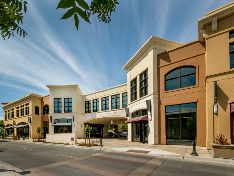A mixed use commercial property
