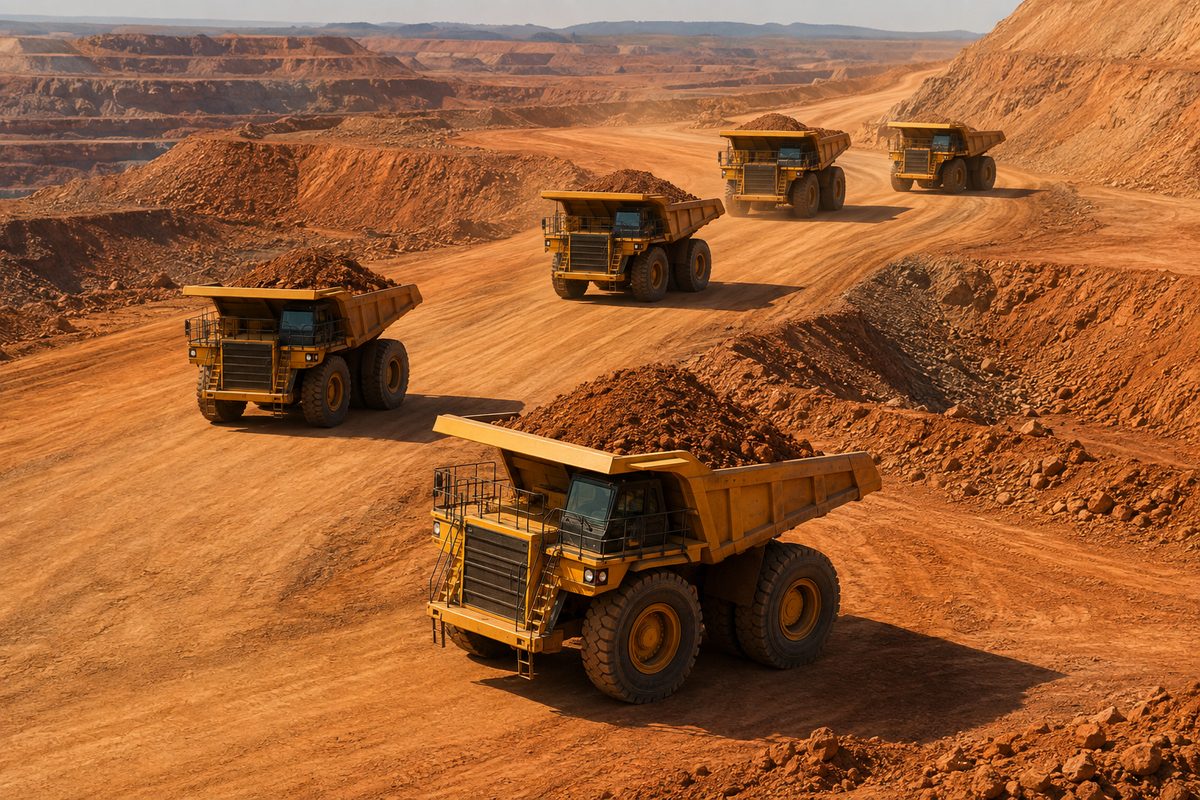 Caterpillar 777 dump trucks financed through a $7.8 million mining equipment finance facility